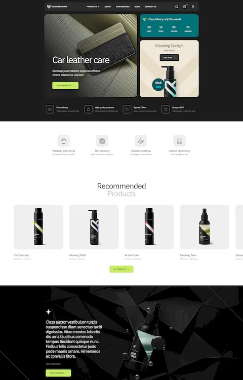 Detailing Shop