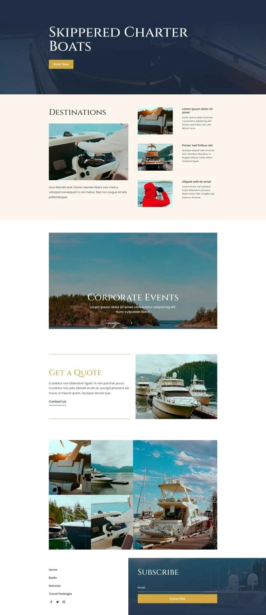 Charter Boat