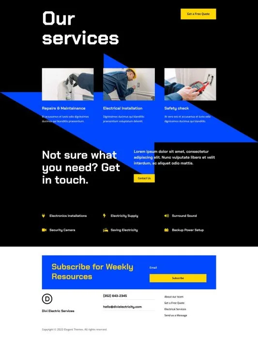 Electrical Services
