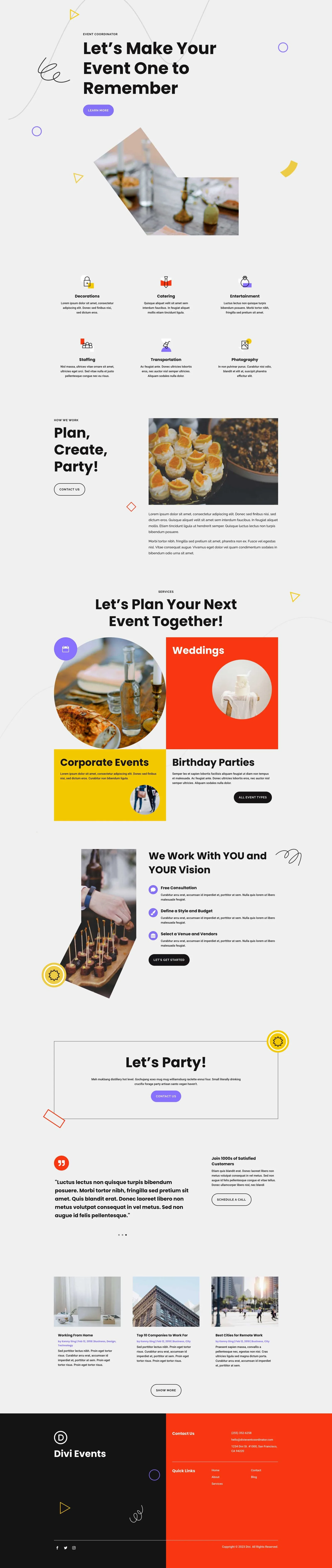 Event Coordinator