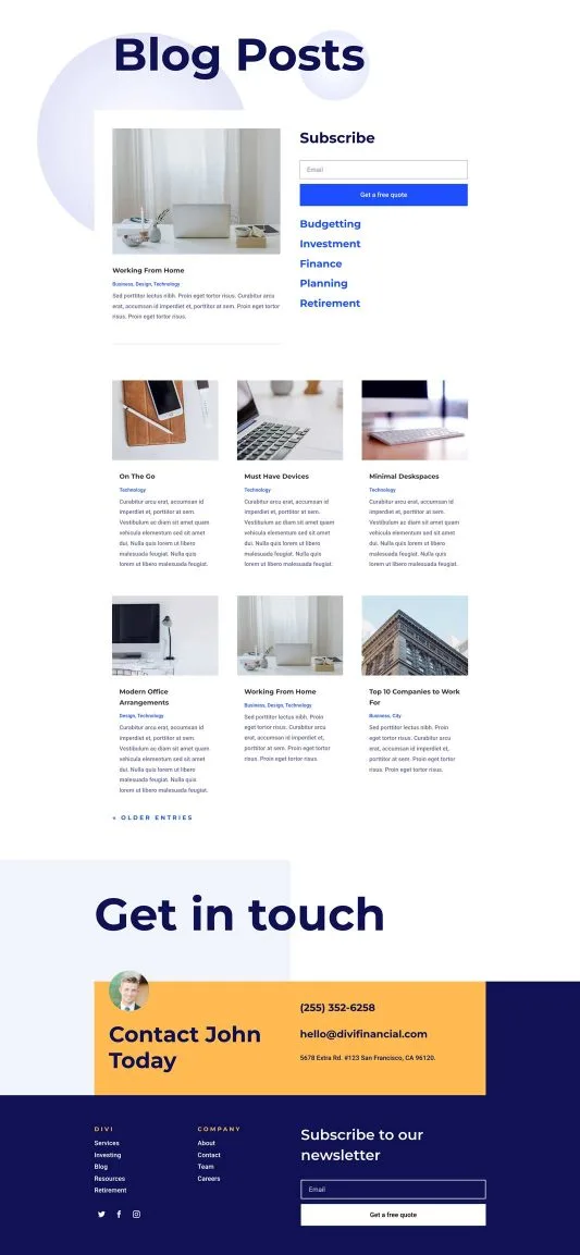 Financial Services
