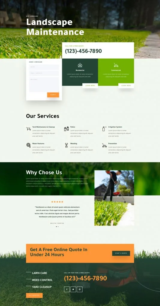 Landscape Maintenance
