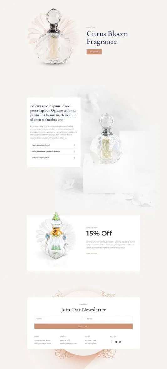 Perfumery
