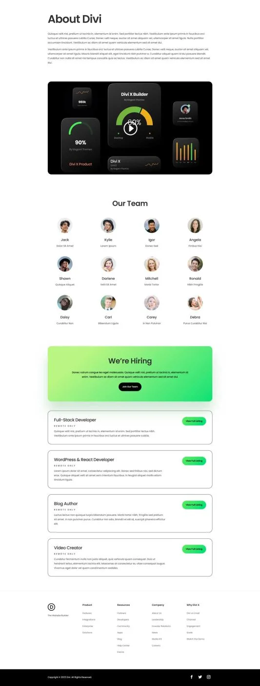 SaaS Product