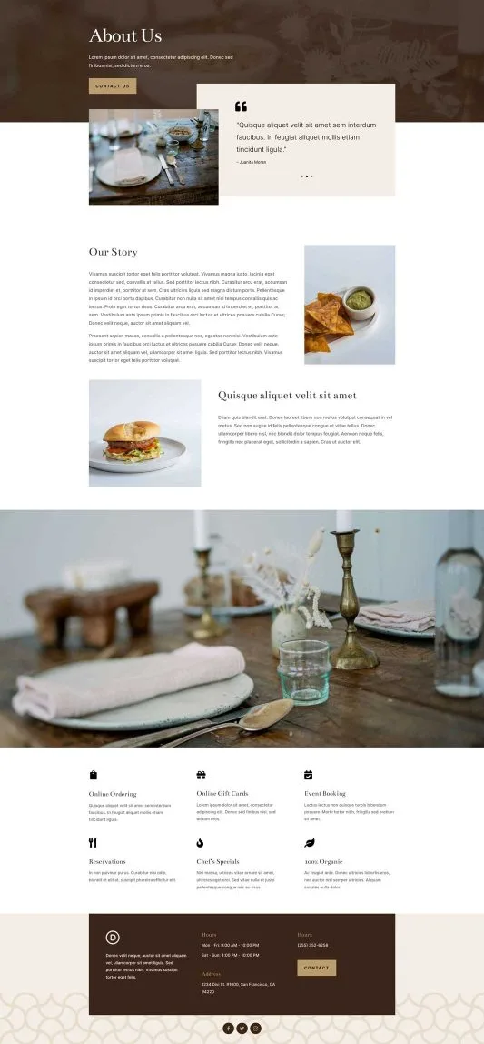 Vegan Restaurant