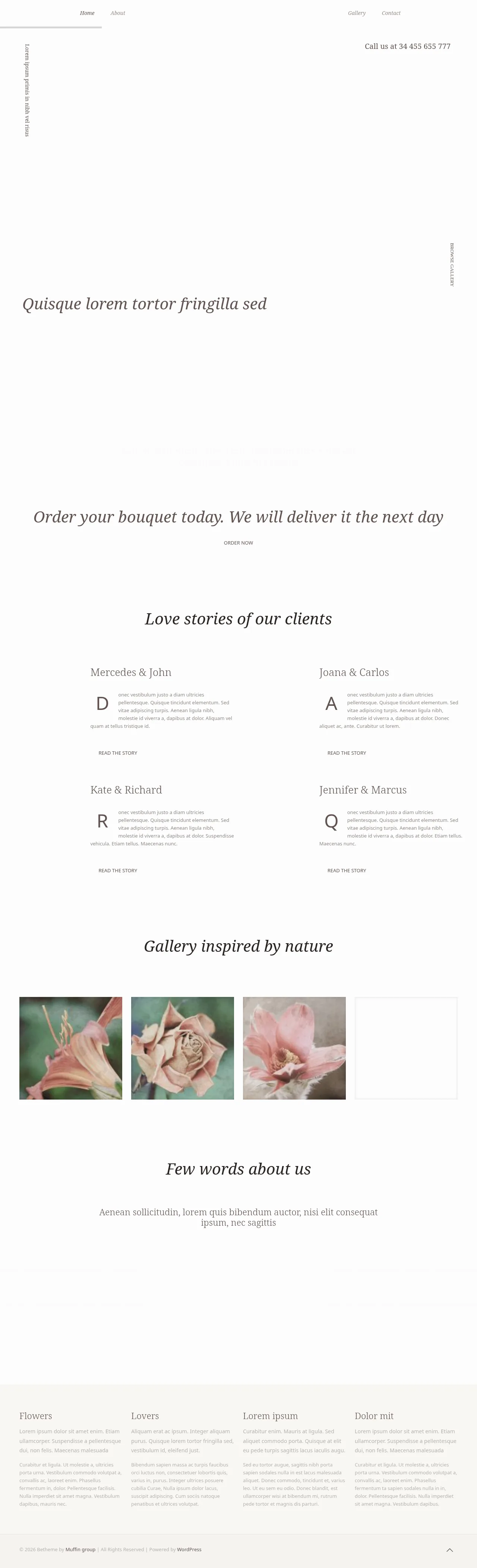 Bloom Betheme