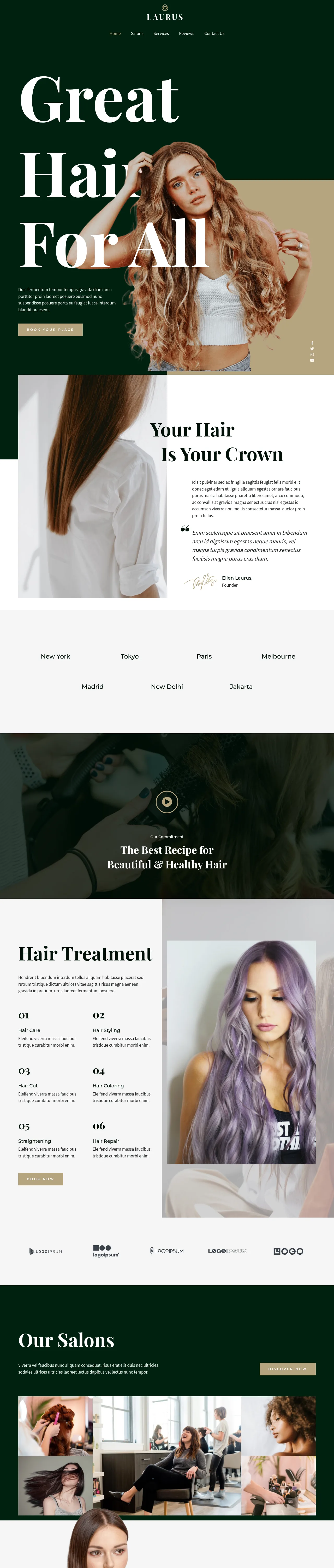 Hair Dresser & Hair Salon