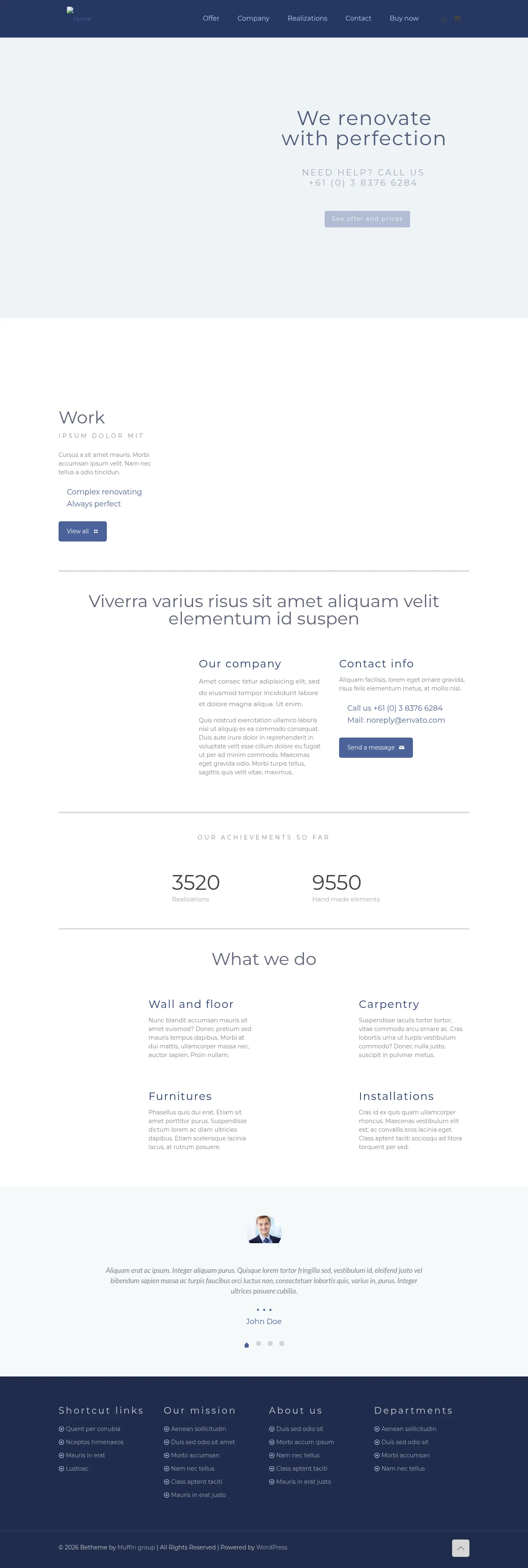 Rebuild Betheme
