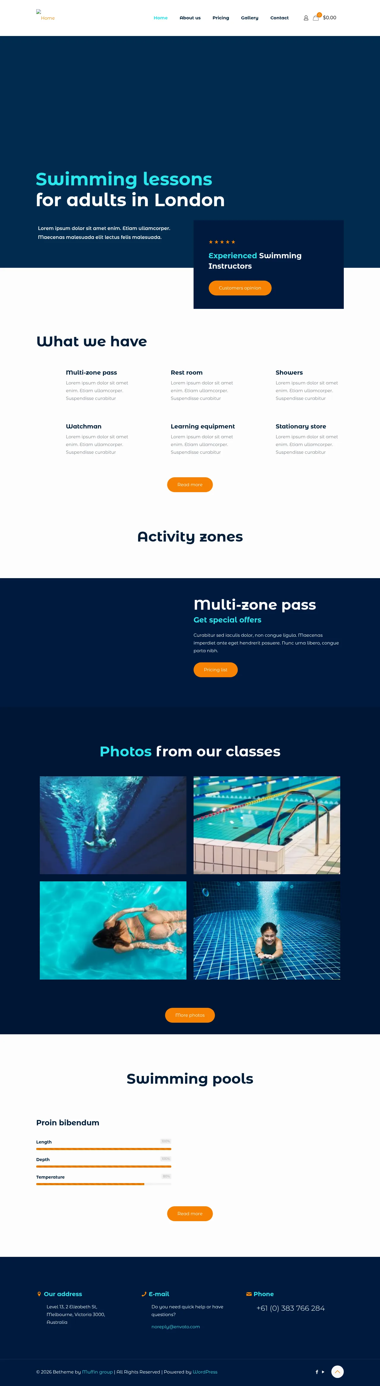 Splash Betheme