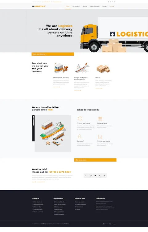 Logistics